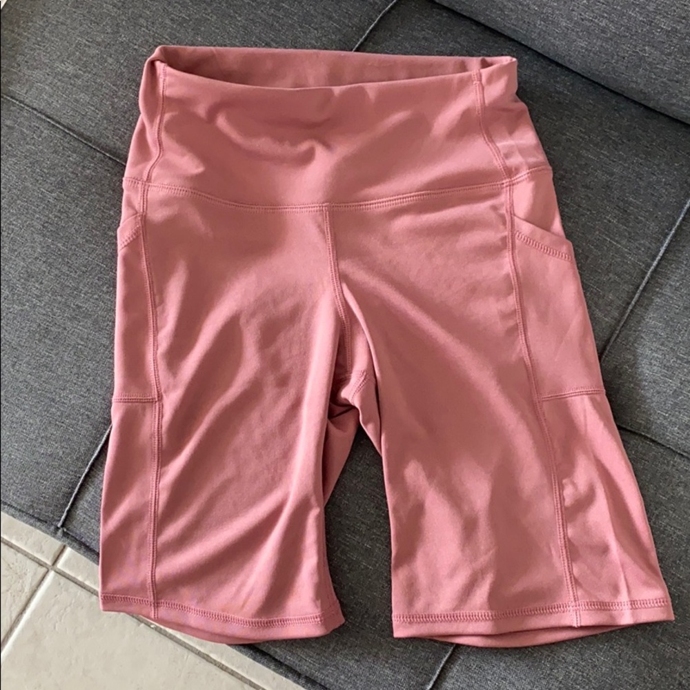 Pink Biker Shorts
